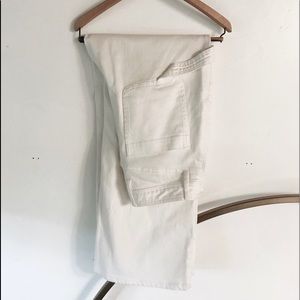 ARITZIA wide leg white “painters” pants!